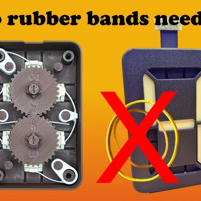 Bộ đếm cơ 7 đoạn (7 Segment Mechanical Counter) v3.0 – NO-RUBBER-BAND-MOD