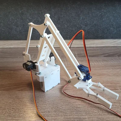 Cánh tay robot XRP (XRP robotic arm) – mẫu in 3D không cần supports