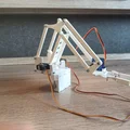 Cánh tay robot XRP (XRP robotic arm) – mẫu in 3D không cần supports - Thumbnail 3