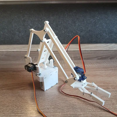 Cánh tay robot XRP (XRP robotic arm) – mẫu in 3D không cần supports