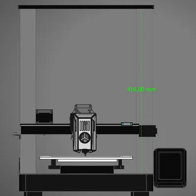 Ender 3 V3 CAD KE SE (Hầu như chính xác)