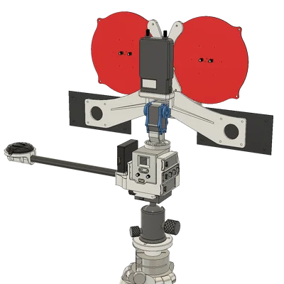 Ngàm AAT MFD Crossbow Mini cho HDZero/Walksnail/SIYI HM30 & anten Triple Feed