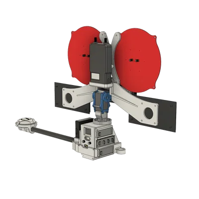 Ngàm AAT MFD Crossbow Mini cho HDZero/Walksnail/SIYI HM30 & anten Triple Feed