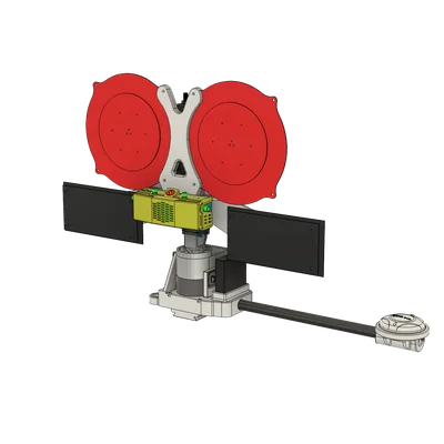 Ngàm AAT MFD Crossbow Mini cho HDZero/Walksnail/SIYI HM30 & anten Triple Feed