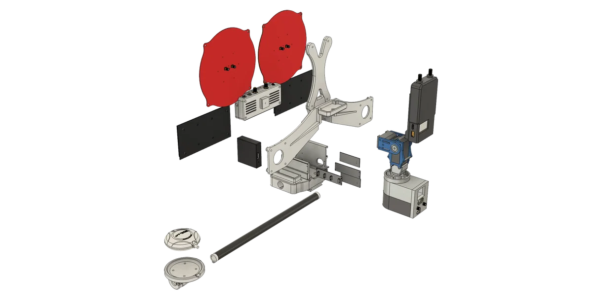 Ngàm AAT MFD Crossbow Mini cho HDZero/Walksnail/SIYI HM30 & anten Triple Feed - Image 6