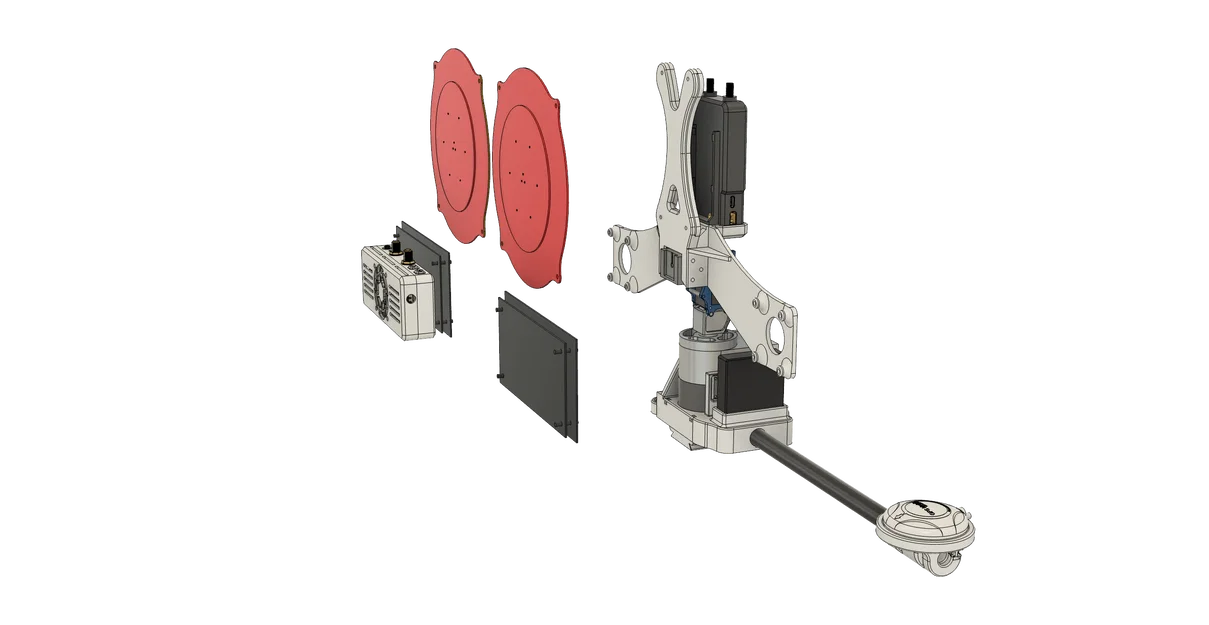 Ngàm AAT MFD Crossbow Mini cho HDZero/Walksnail/SIYI HM30 & anten Triple Feed - Image 7