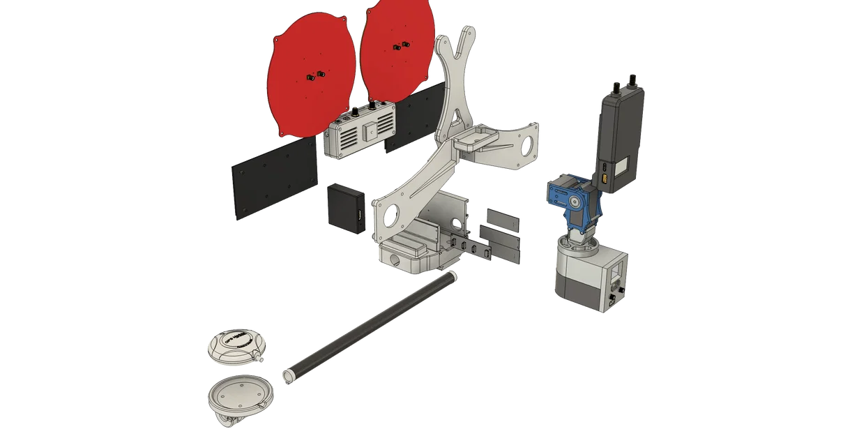 Ngàm AAT MFD Crossbow Mini cho HDZero/Walksnail/SIYI HM30 & anten Triple Feed - Image 11