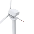 Tuabin gió (Wind Turbine) hoạt động – chừa chỗ gắn máy phát nhỏ - Thumbnail 5