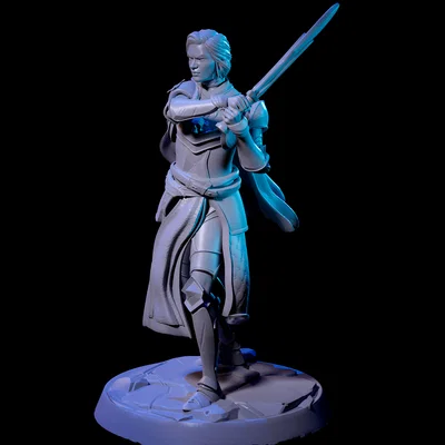 Medieval Miniature – Miniature Nữ Chiến Binh 25mm