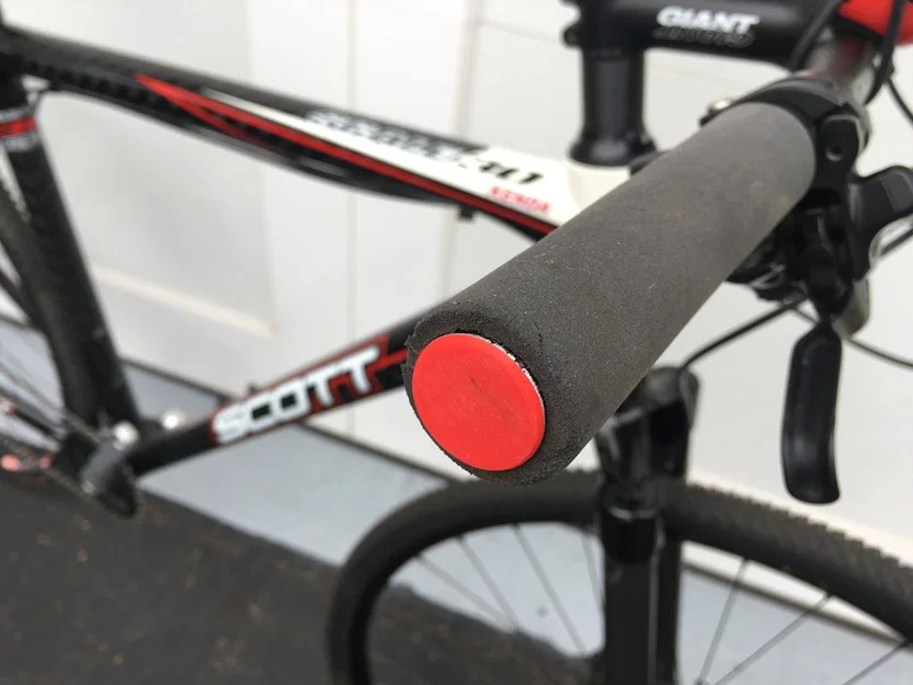 Nút bịt đầu ghi-đông MTB siêu nhẹ dạng press-fit - Image 1