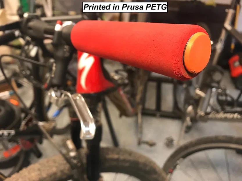 Nút bịt đầu ghi-đông MTB siêu nhẹ dạng press-fit - Image 2