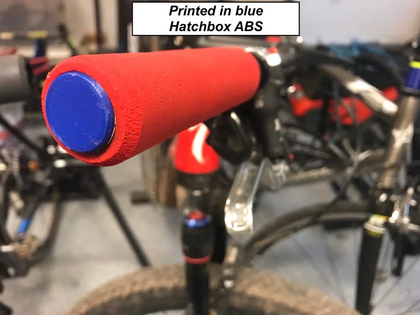 Nút bịt đầu ghi-đông MTB siêu nhẹ dạng press-fit - Image 3