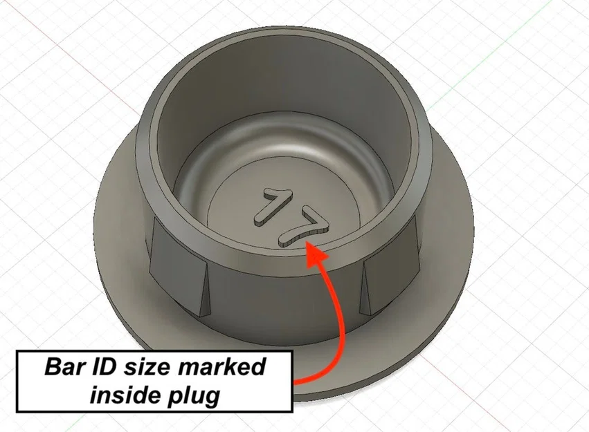 Nút bịt đầu ghi-đông MTB siêu nhẹ dạng press-fit - Image 6