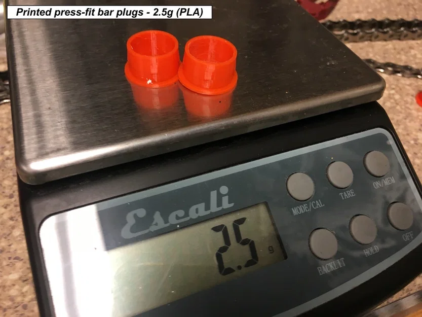 Nút bịt đầu ghi-đông MTB siêu nhẹ dạng press-fit - Image 8