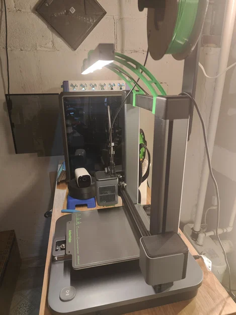Giá treo đèn LED cho máy in 3D AnkerMake M5C (Mod) - Image 1