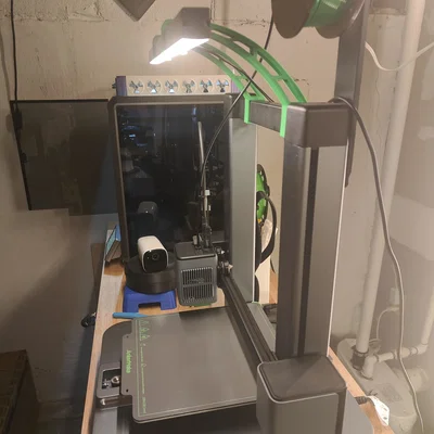 Giá treo đèn LED cho máy in 3D AnkerMake M5C (Mod)