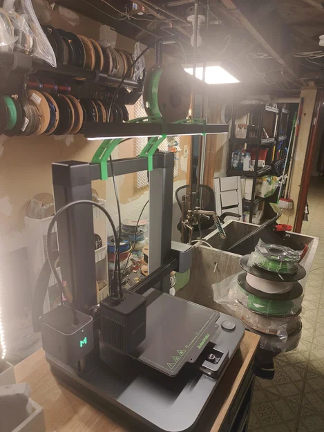 Giá treo đèn LED cho máy in 3D AnkerMake M5C (Mod) - Image 3