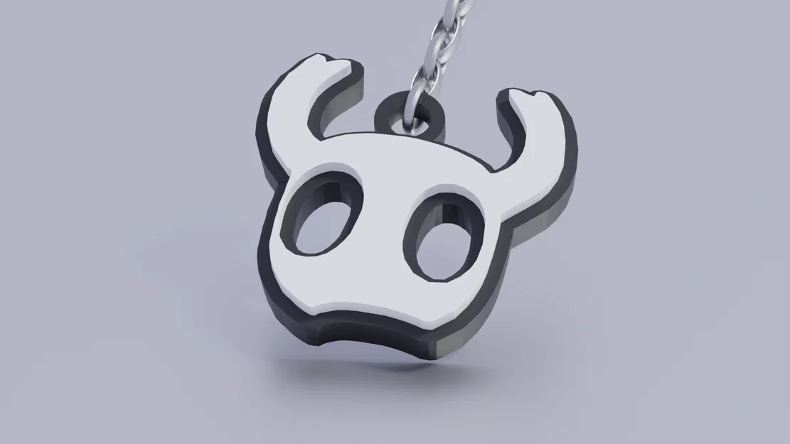 Móc khóa Hollow Knight in 3D độc đáo cho fan game - Image 1