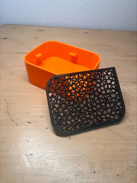 Khay đựng xà phòng họa tiết Voronoi in 3D tinh tế và tiện dụng - Image 2