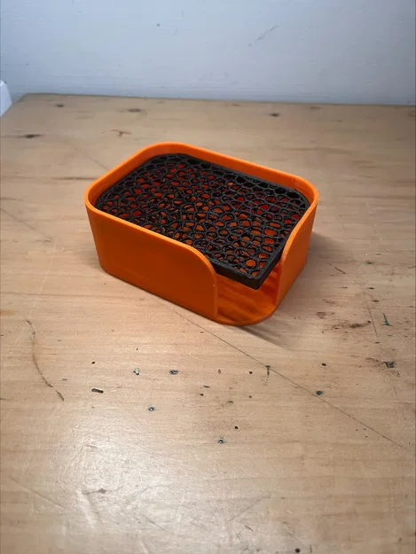 Khay đựng xà phòng họa tiết Voronoi in 3D tinh tế và tiện dụng - Image 3