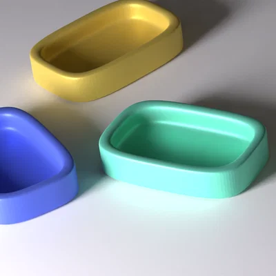 Khay đựng túi trà 3D tiện dụng cho bàn làm việc ngăn nắp