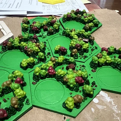 Catan Magnetic 2.0 (Dakanzla) - Bộ phụ kiện nam châm cho Catan