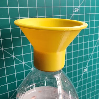 Phễu in 3D tiện lợi cho chai nước - Dễ dàng pha thực phẩm chức năng