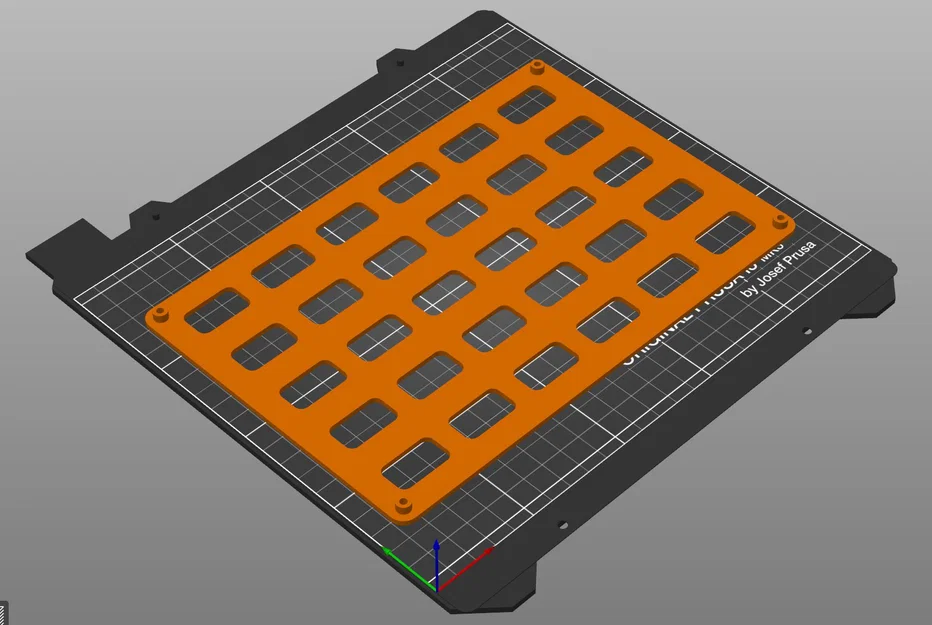 Bảng gắn phụ kiện Molle Panel 6x9 inch tối ưu cho in 3D - Image 1