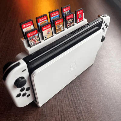 Giá trưng bày băng game Nintendo Switch gắn sau Dock