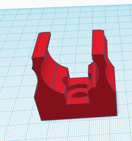 Kẹp giữ ống nước 25mm gắn tường in 3D chắc chắn - Image 1