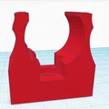 Kẹp giữ ống nước 25mm gắn tường in 3D chắc chắn - Thumbnail 2