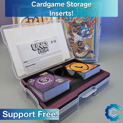 Card Game Storage - Photo Caddy Inserts (Khay chèn hộp Photo Caddy)