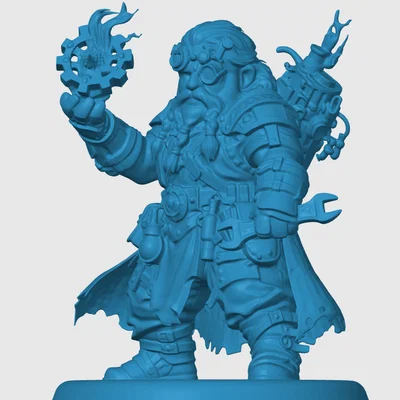 Mô hình Dwarven Artificer (Thợ rèn lùn)