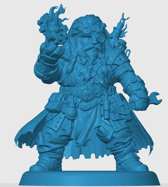 Mô hình Dwarven Artificer (Thợ rèn lùn) - Image 3