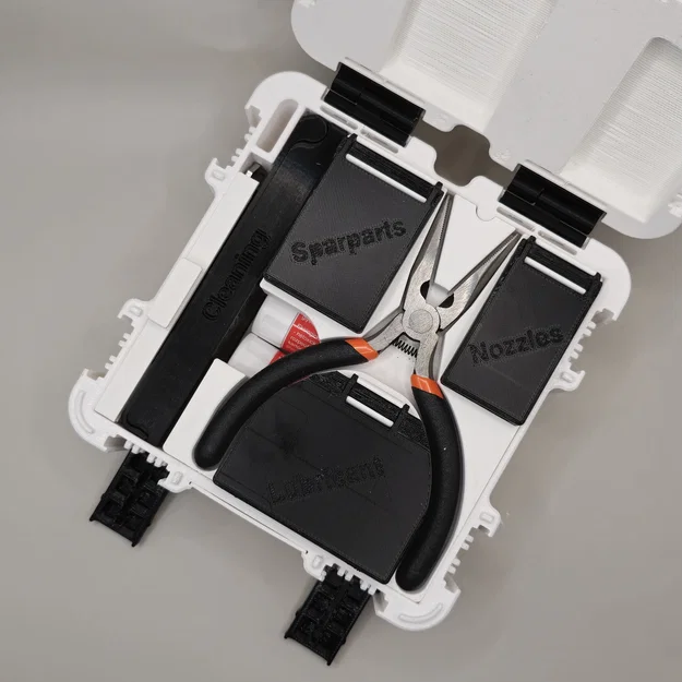 Hộp Gridfinity cho Prusa Mini+ (Kit) Phiên bản 2 + CAD/STEP/STP - Image 2