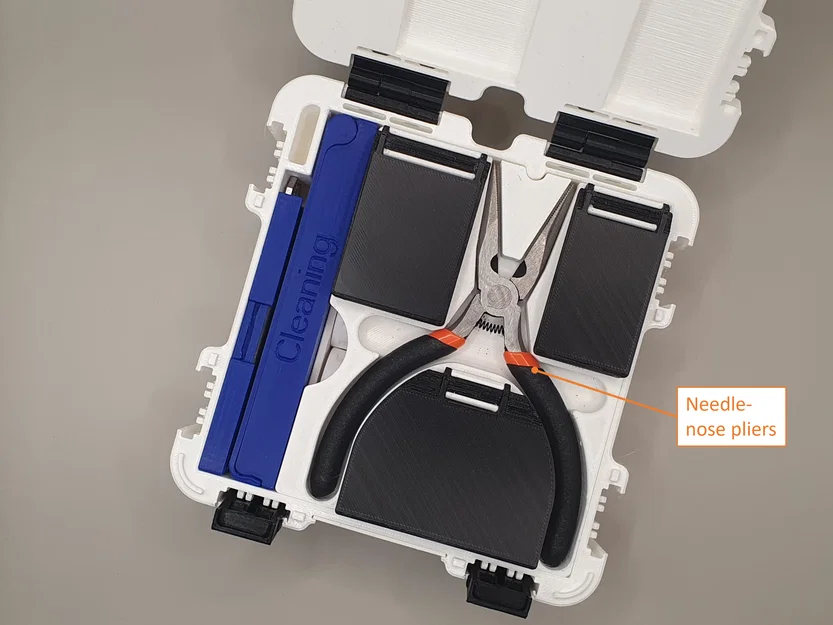 Hộp Gridfinity cho Prusa Mini+ (Kit) Phiên bản 2 + CAD/STEP/STP - Image 10