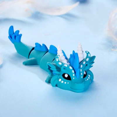 Wind Dragon - Mô hình Rồng Khớp Nối làm Móc Khóa