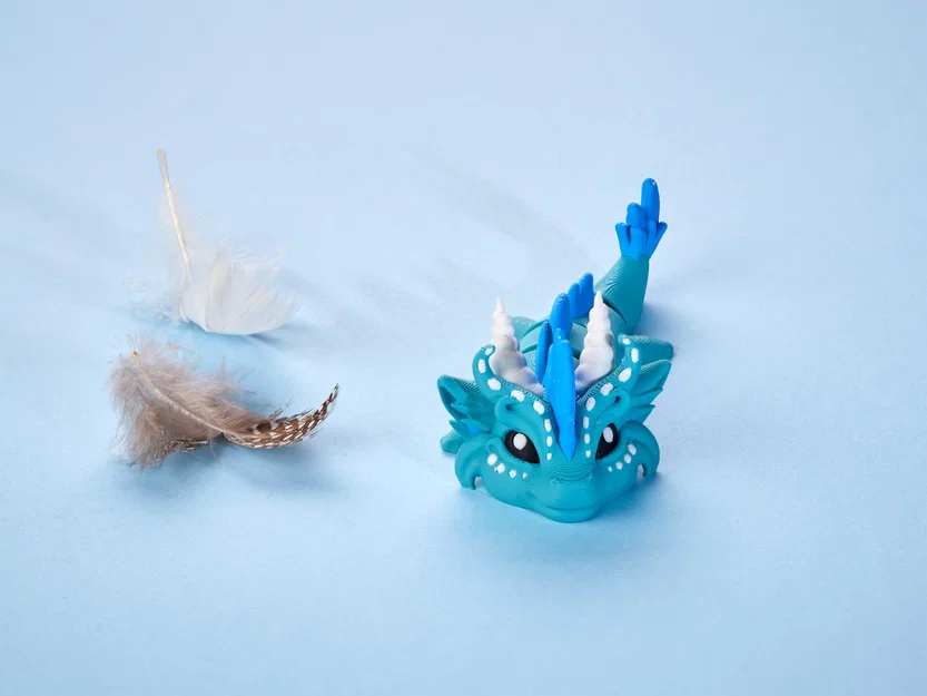 Wind Dragon - Mô hình Rồng Khớp Nối làm Móc Khóa - Image 3