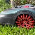 Bánh xe sau V3 cho máy cắt cỏ robot Bosch Indego S500 - Thumbnail 1