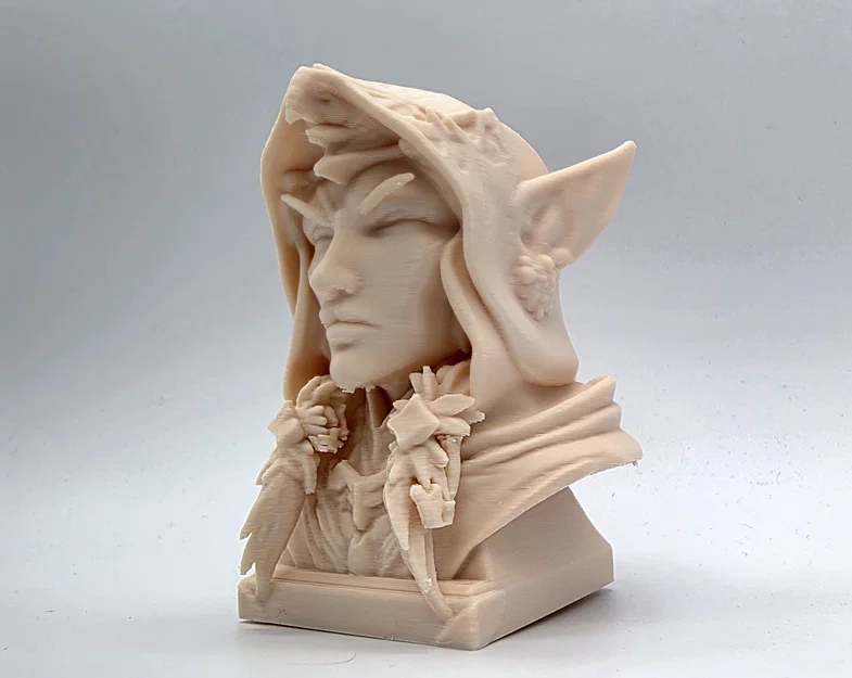 Tượng Bán Thân Pháp Sư High Elf - Image 1