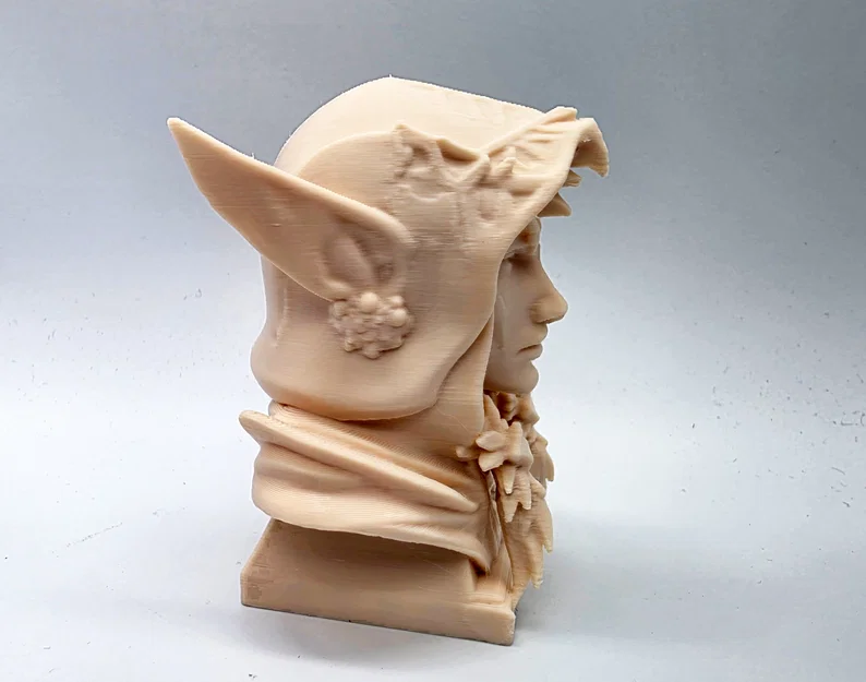 Tượng Bán Thân Pháp Sư High Elf - Image 3