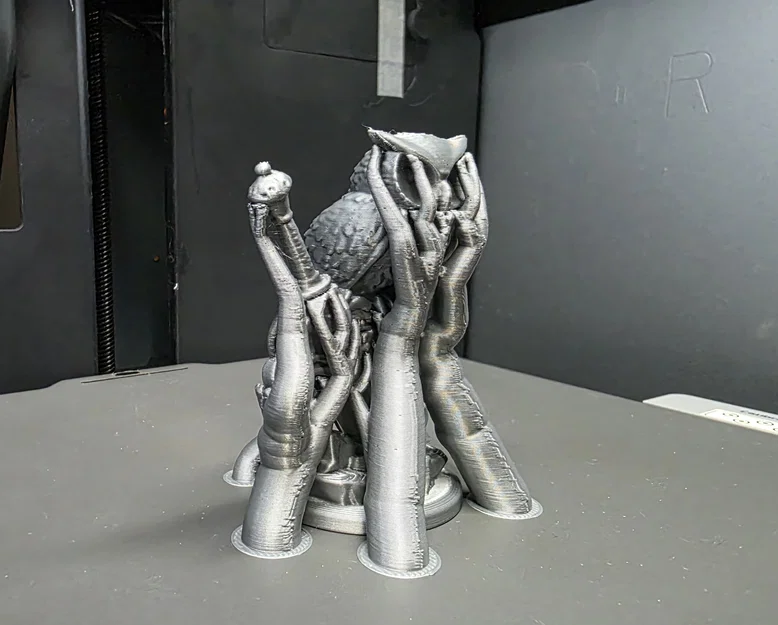 Mô hình Cú đêm trên thanh kiếm (Owl on the Sword) in 3D ấn tượng - Image 7