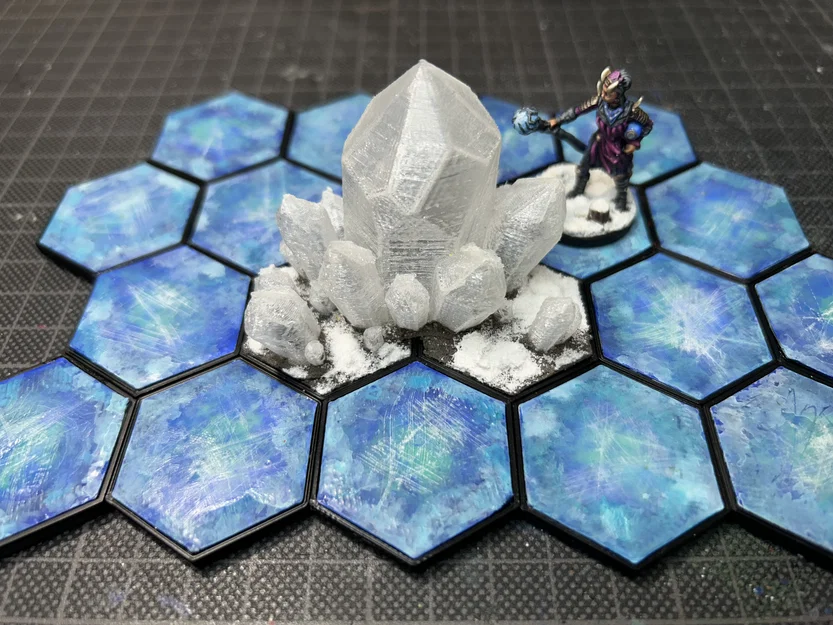 Mô hình tinh thể Large Crystal cho game Frosthaven và Gloomhaven - Image 1