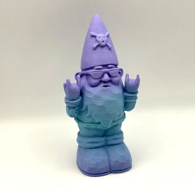 Rock Gnome – Mô Hình Chú Lùn Nhạc Rock Cực Chất