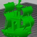 Mô hình 3D Benchy phiên bản tàu cướp biển (Pirate Ship Remix) - Thumbnail 8