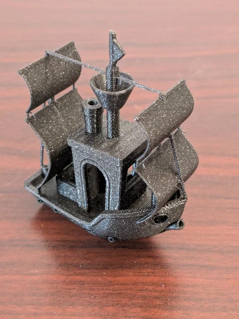 Mô hình 3D Benchy phiên bản tàu cướp biển (Pirate Ship Remix) - Image 9