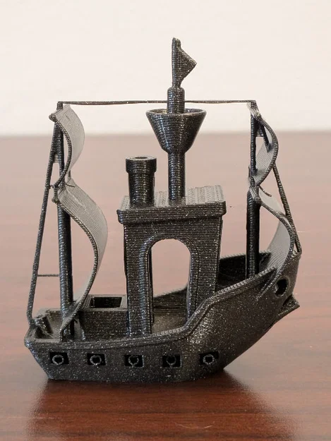 Mô hình 3D Benchy phiên bản tàu cướp biển (Pirate Ship Remix) - Image 10