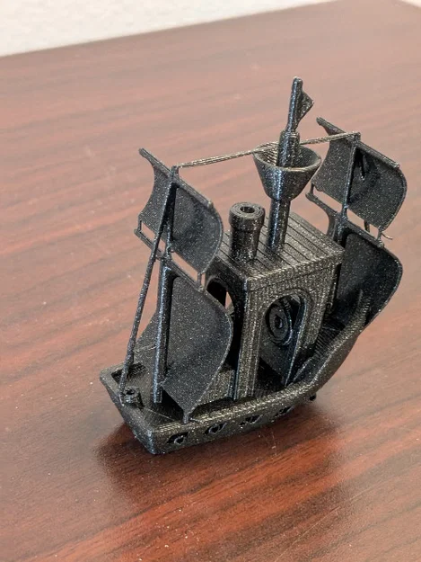 Mô hình 3D Benchy phiên bản tàu cướp biển (Pirate Ship Remix) - Image 11