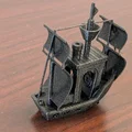 Mô hình 3D Benchy phiên bản tàu cướp biển (Pirate Ship Remix) - Thumbnail 11