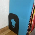 Bộ kẹp giữ sách nhà bếp 3D ấn tượng - Thiết kế muỗng nĩa và mũ đầu bếp - Thumbnail 4